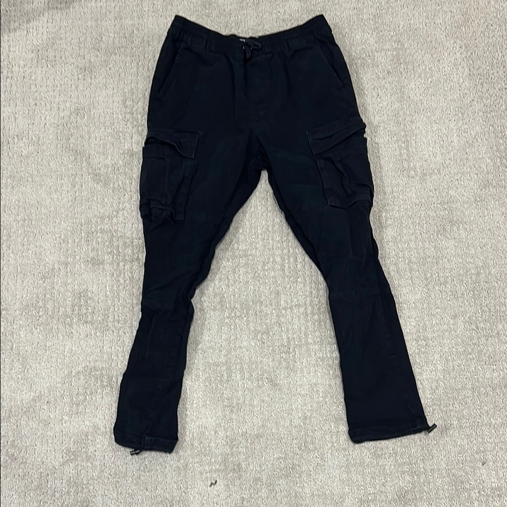 Men's Black PACSUN Cargo Pants